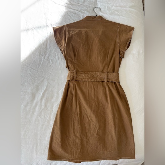 Forever 21- Button Up Mini Dress - Picture 3 of 6